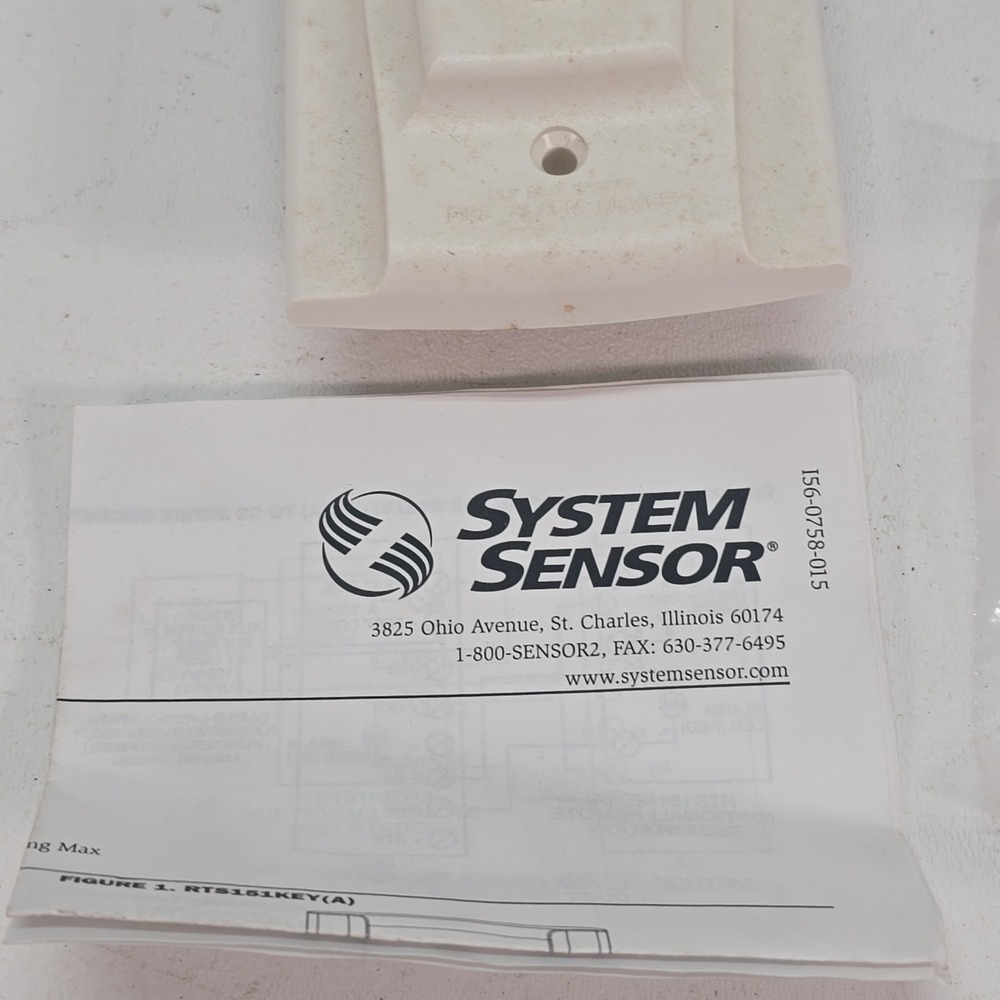 System Sensor RTS151KEY Key Switch Remote Test Station - Picture 3 of 7